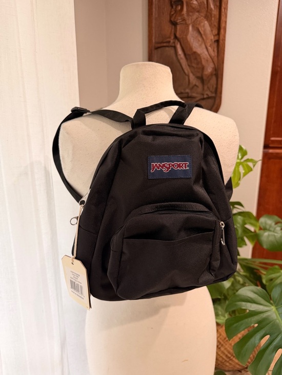 Jansport Other - JanSport Half Pint Mini Backpack Black NWT Classic Small Bag